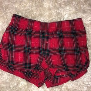 Plaid Pajama Shorts